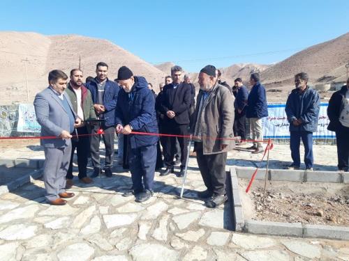 افتتاح و بهره برداری از پروژه طرح هادی و پارک روستای مهرآباد بخش زنجانرود